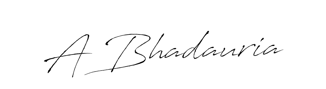 Also we have A Bhadauria name is the best signature style. Create professional handwritten signature collection using Antro_Vectra autograph style. A Bhadauria signature style 6 images and pictures png