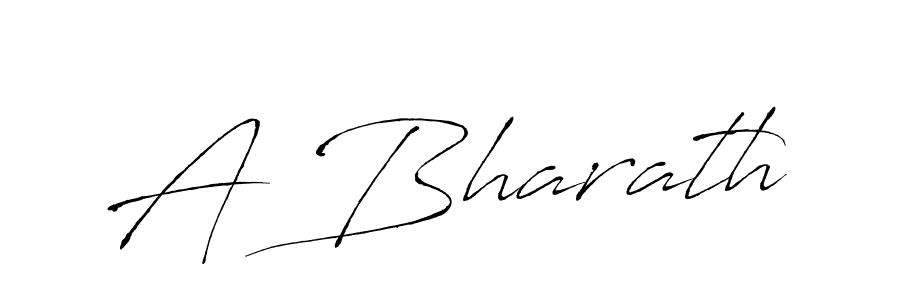 Make a beautiful signature design for name A Bharath. With this signature (Antro_Vectra) style, you can create a handwritten signature for free. A Bharath signature style 6 images and pictures png