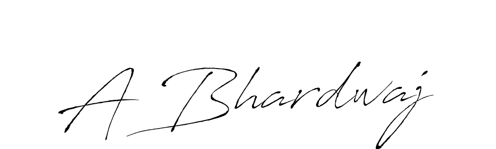 A Bhardwaj stylish signature style. Best Handwritten Sign (Antro_Vectra) for my name. Handwritten Signature Collection Ideas for my name A Bhardwaj. A Bhardwaj signature style 6 images and pictures png