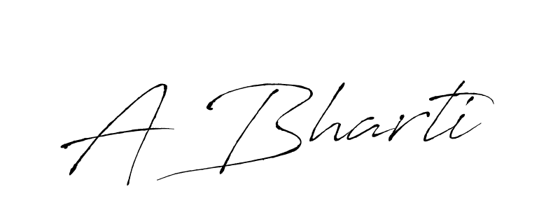 Use a signature maker to create a handwritten signature online. With this signature software, you can design (Antro_Vectra) your own signature for name A Bharti. A Bharti signature style 6 images and pictures png