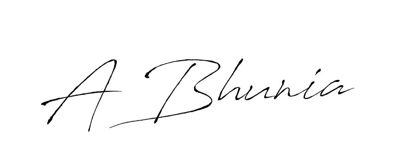 Also we have A Bhunia name is the best signature style. Create professional handwritten signature collection using Antro_Vectra autograph style. A Bhunia signature style 6 images and pictures png