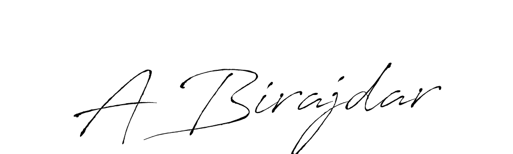 Also we have A Birajdar name is the best signature style. Create professional handwritten signature collection using Antro_Vectra autograph style. A Birajdar signature style 6 images and pictures png