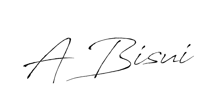 Also we have A Bisui name is the best signature style. Create professional handwritten signature collection using Antro_Vectra autograph style. A Bisui signature style 6 images and pictures png