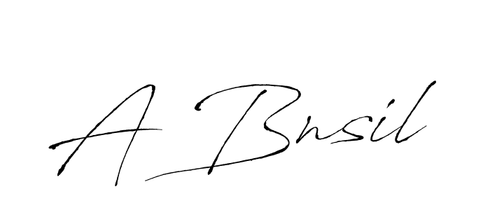 Also we have A Bnsil name is the best signature style. Create professional handwritten signature collection using Antro_Vectra autograph style. A Bnsil signature style 6 images and pictures png