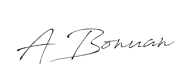 It looks lik you need a new signature style for name A Bonuan. Design unique handwritten (Antro_Vectra) signature with our free signature maker in just a few clicks. A Bonuan signature style 6 images and pictures png