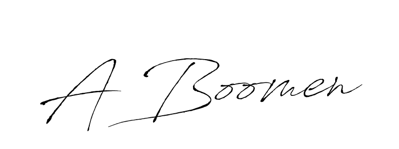 The best way (Antro_Vectra) to make a short signature is to pick only two or three words in your name. The name A Boomen include a total of six letters. For converting this name. A Boomen signature style 6 images and pictures png