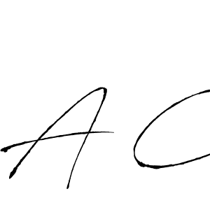 Similarly Antro_Vectra is the best handwritten signature design. Signature creator online .You can use it as an online autograph creator for name A C. A C signature style 6 images and pictures png