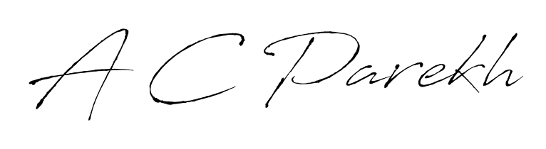 Once you've used our free online signature maker to create your best signature Antro_Vectra style, it's time to enjoy signing your documents with A C Parekh name. A C Parekh signature style 6 images and pictures png