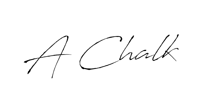 You should practise on your own different ways (Antro_Vectra) to write your name (A Chalk) in signature. don't let someone else do it for you. A Chalk signature style 6 images and pictures png