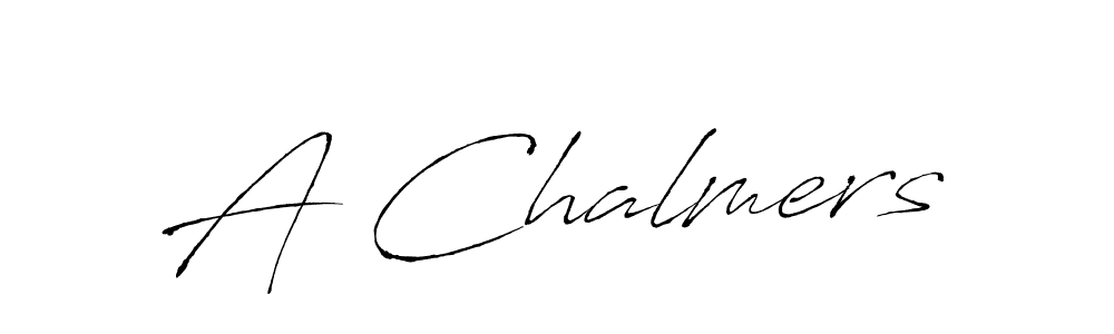 How to make A Chalmers signature? Antro_Vectra is a professional autograph style. Create handwritten signature for A Chalmers name. A Chalmers signature style 6 images and pictures png