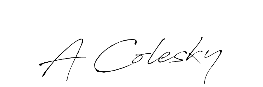 Make a beautiful signature design for name A Colesky. Use this online signature maker to create a handwritten signature for free. A Colesky signature style 6 images and pictures png