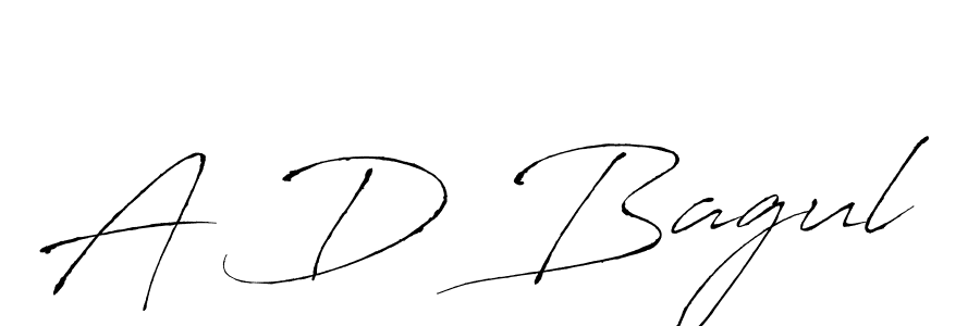 Make a beautiful signature design for name A D Bagul. Use this online signature maker to create a handwritten signature for free. A D Bagul signature style 6 images and pictures png