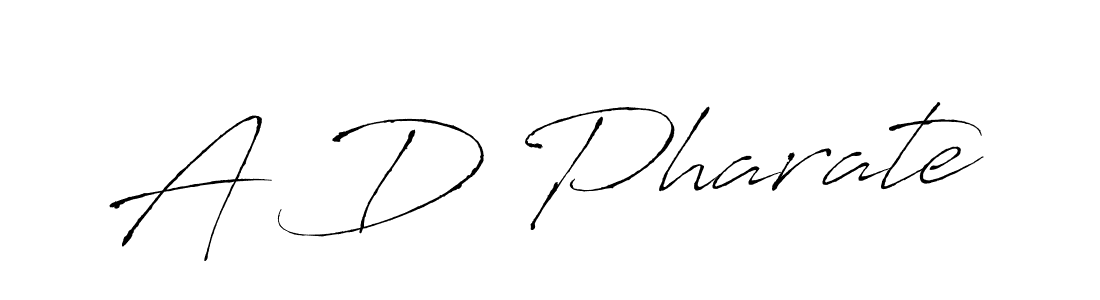 Similarly Antro_Vectra is the best handwritten signature design. Signature creator online .You can use it as an online autograph creator for name A D Pharate. A D Pharate signature style 6 images and pictures png