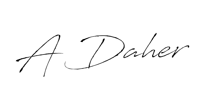 It looks lik you need a new signature style for name A Daher. Design unique handwritten (Antro_Vectra) signature with our free signature maker in just a few clicks. A Daher signature style 6 images and pictures png
