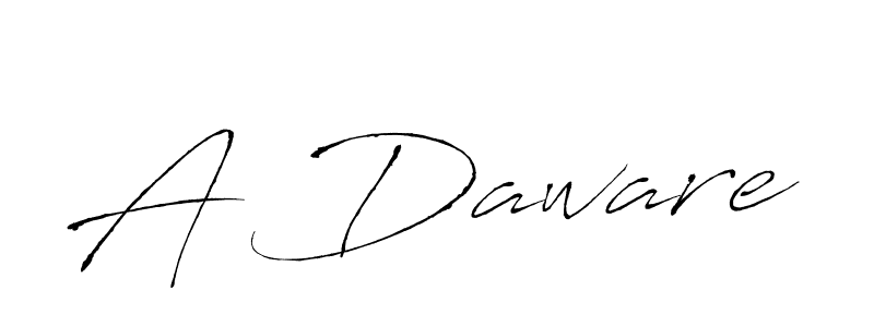 Also You can easily find your signature by using the search form. We will create A Daware name handwritten signature images for you free of cost using Antro_Vectra sign style. A Daware signature style 6 images and pictures png