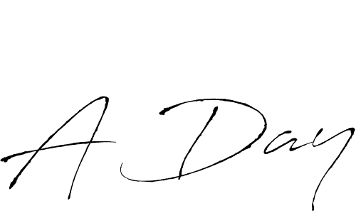 if you are searching for the best signature style for your name A Day. so please give up your signature search. here we have designed multiple signature styles  using Antro_Vectra. A Day signature style 6 images and pictures png