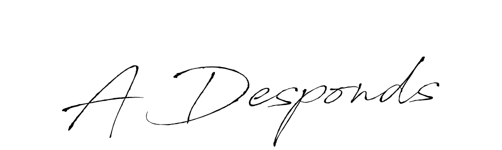Also we have A Desponds name is the best signature style. Create professional handwritten signature collection using Antro_Vectra autograph style. A Desponds signature style 6 images and pictures png