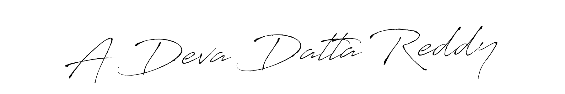 A Deva Datta Reddy stylish signature style. Best Handwritten Sign (Antro_Vectra) for my name. Handwritten Signature Collection Ideas for my name A Deva Datta Reddy. A Deva Datta Reddy signature style 6 images and pictures png