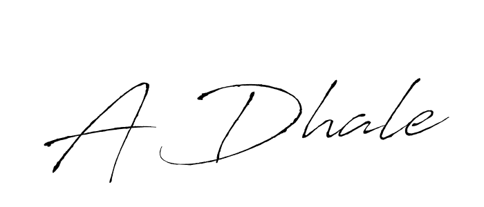 How to Draw A Dhale signature style? Antro_Vectra is a latest design signature styles for name A Dhale. A Dhale signature style 6 images and pictures png