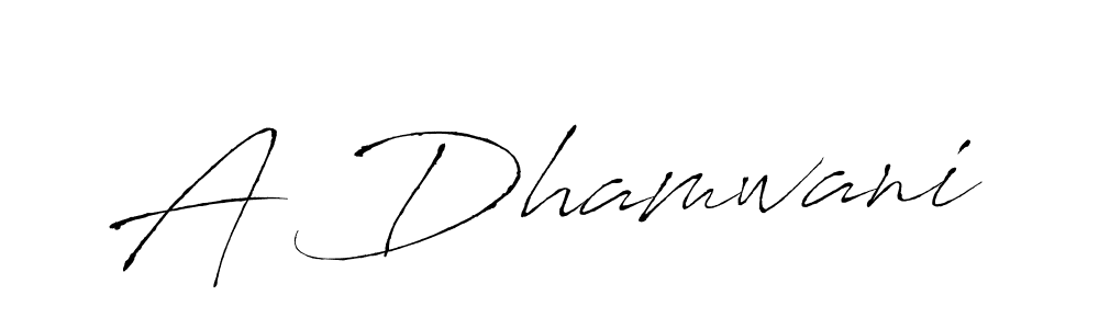 How to Draw A Dhamwani signature style? Antro_Vectra is a latest design signature styles for name A Dhamwani. A Dhamwani signature style 6 images and pictures png