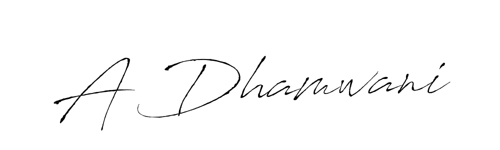 How to Draw A Dhamwani signature style? Antro_Vectra is a latest design signature styles for name A Dhamwani. A Dhamwani signature style 6 images and pictures png