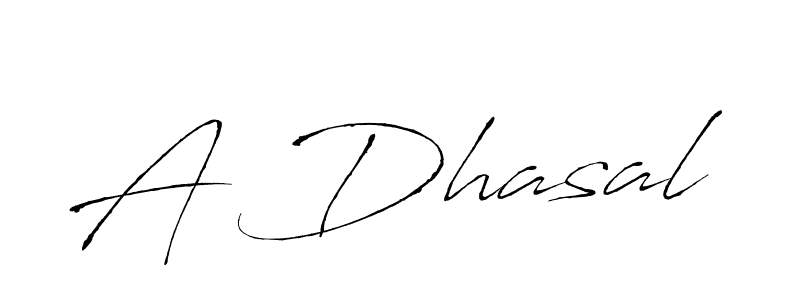 Use a signature maker to create a handwritten signature online. With this signature software, you can design (Antro_Vectra) your own signature for name A Dhasal. A Dhasal signature style 6 images and pictures png