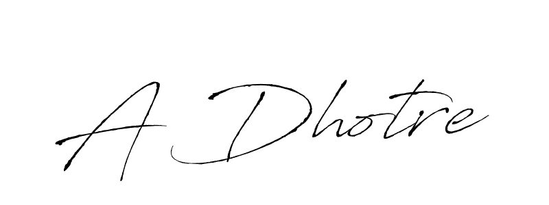 How to Draw A Dhotre signature style? Antro_Vectra is a latest design signature styles for name A Dhotre. A Dhotre signature style 6 images and pictures png