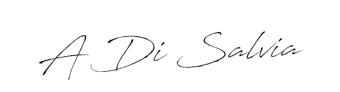 Create a beautiful signature design for name A Di Salvia. With this signature (Antro_Vectra) fonts, you can make a handwritten signature for free. A Di Salvia signature style 6 images and pictures png