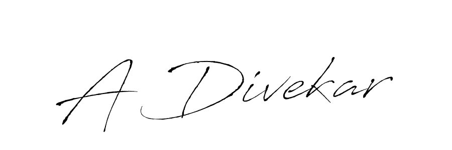 You should practise on your own different ways (Antro_Vectra) to write your name (A Divekar) in signature. don't let someone else do it for you. A Divekar signature style 6 images and pictures png