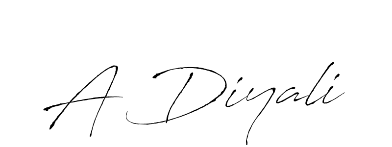 Create a beautiful signature design for name A Diyali. With this signature (Antro_Vectra) fonts, you can make a handwritten signature for free. A Diyali signature style 6 images and pictures png