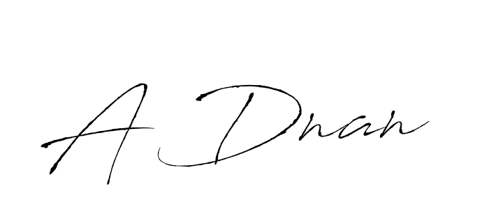 Once you've used our free online signature maker to create your best signature Antro_Vectra style, it's time to enjoy all of the benefits that A Dnan  name signing documents. A Dnan  signature style 6 images and pictures png