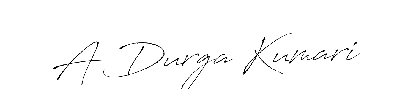 How to make A Durga Kumari signature? Antro_Vectra is a professional autograph style. Create handwritten signature for A Durga Kumari name. A Durga Kumari signature style 6 images and pictures png