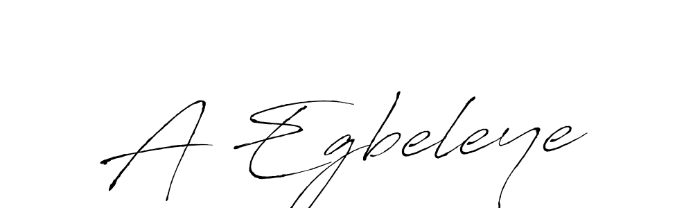 Use a signature maker to create a handwritten signature online. With this signature software, you can design (Antro_Vectra) your own signature for name A Egbeleye. A Egbeleye signature style 6 images and pictures png