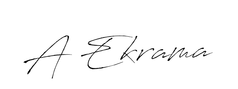 Once you've used our free online signature maker to create your best signature Antro_Vectra style, it's time to enjoy all of the benefits that A Ekrama name signing documents. A Ekrama signature style 6 images and pictures png