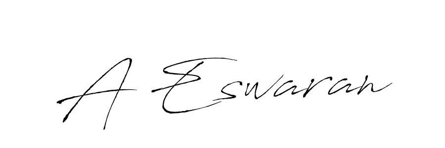 Also You can easily find your signature by using the search form. We will create A Eswaran name handwritten signature images for you free of cost using Antro_Vectra sign style. A Eswaran signature style 6 images and pictures png
