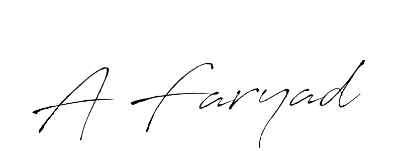 Make a beautiful signature design for name A Faryad. With this signature (Antro_Vectra) style, you can create a handwritten signature for free. A Faryad signature style 6 images and pictures png