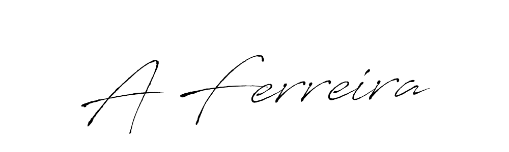 Use a signature maker to create a handwritten signature online. With this signature software, you can design (Antro_Vectra) your own signature for name A Ferreira. A Ferreira signature style 6 images and pictures png