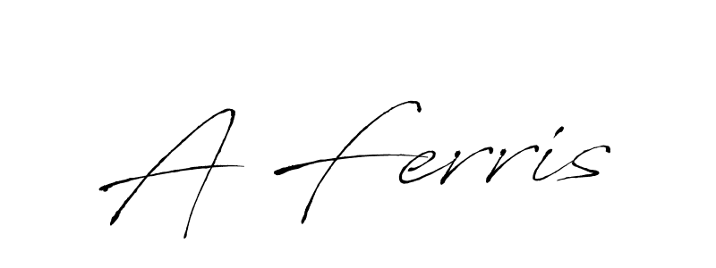 Create a beautiful signature design for name A Ferris. With this signature (Antro_Vectra) fonts, you can make a handwritten signature for free. A Ferris signature style 6 images and pictures png