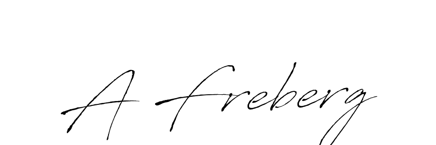 A Freberg stylish signature style. Best Handwritten Sign (Antro_Vectra) for my name. Handwritten Signature Collection Ideas for my name A Freberg. A Freberg signature style 6 images and pictures png