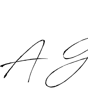 How to Draw A G signature style? Antro_Vectra is a latest design signature styles for name A G. A G signature style 6 images and pictures png