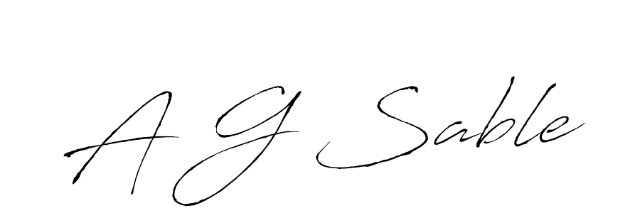 Best and Professional Signature Style for A G Sable. Antro_Vectra Best Signature Style Collection. A G Sable signature style 6 images and pictures png