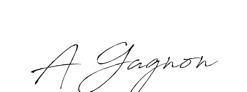 Design your own signature with our free online signature maker. With this signature software, you can create a handwritten (Antro_Vectra) signature for name A Gagnon. A Gagnon signature style 6 images and pictures png
