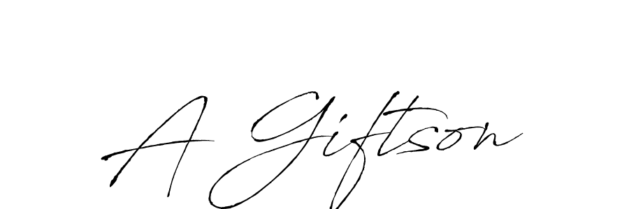 How to make A Giftson signature? Antro_Vectra is a professional autograph style. Create handwritten signature for A Giftson name. A Giftson signature style 6 images and pictures png