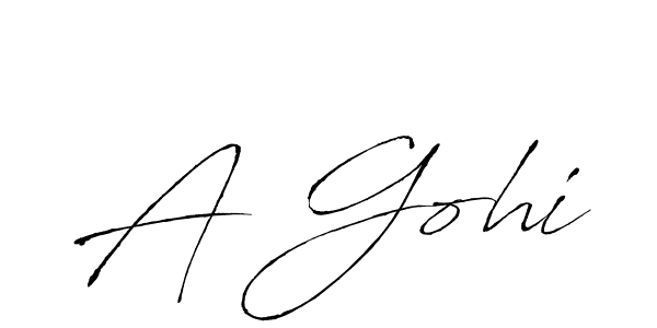 Similarly Antro_Vectra is the best handwritten signature design. Signature creator online .You can use it as an online autograph creator for name A Gohi. A Gohi signature style 6 images and pictures png