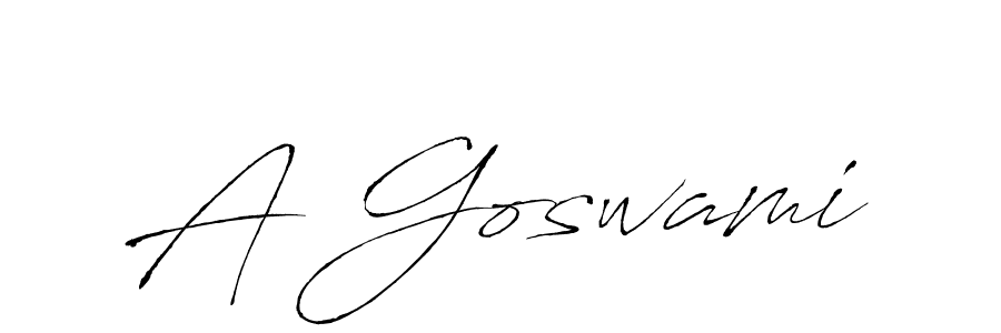 The best way (Antro_Vectra) to make a short signature is to pick only two or three words in your name. The name A Goswami include a total of six letters. For converting this name. A Goswami signature style 6 images and pictures png