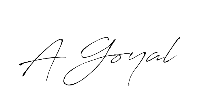 Also we have A Goyal name is the best signature style. Create professional handwritten signature collection using Antro_Vectra autograph style. A Goyal signature style 6 images and pictures png