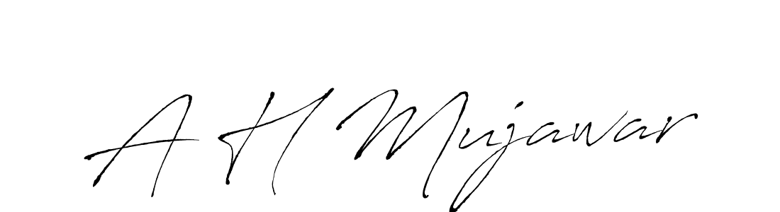 You can use this online signature creator to create a handwritten signature for the name A H Mujawar. This is the best online autograph maker. A H Mujawar signature style 6 images and pictures png