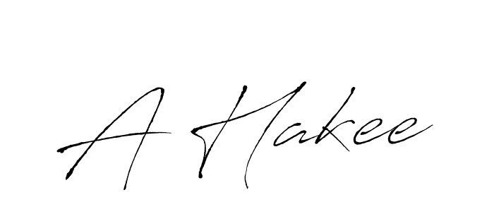 You should practise on your own different ways (Antro_Vectra) to write your name (A Hakee) in signature. don't let someone else do it for you. A Hakee signature style 6 images and pictures png