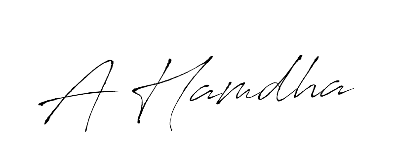 This is the best signature style for the A Hamdha name. Also you like these signature font (Antro_Vectra). Mix name signature. A Hamdha signature style 6 images and pictures png