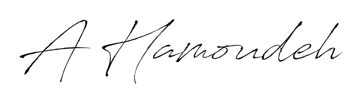 The Antro_Vectra font transforms the name A Hamoudeh into an executive sign with sharp precision and distinguished character. A Hamoudeh signature style 6 images and pictures png